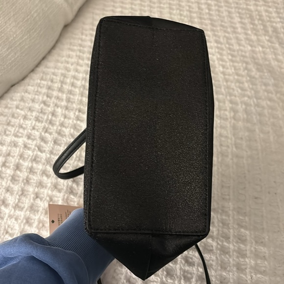 NWT Kate Spade Small Joeley Satchel in black (001) with sparkles - Picture 8 of 16